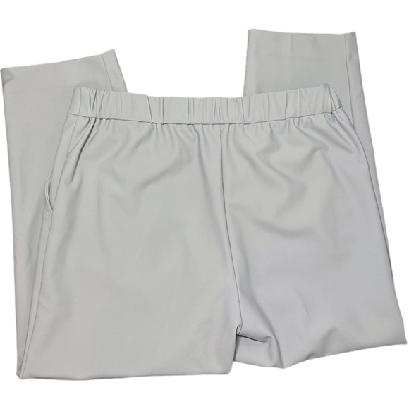 Cazza Zacks Pull-On Light Grey Casual Pants Trousers Size 4 - Picture 7 of 7